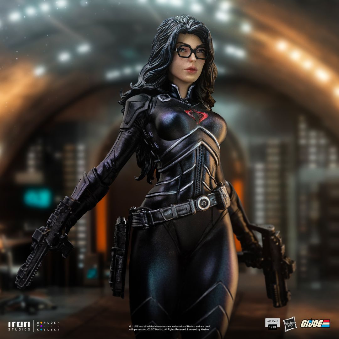 GIJOE Baroness Art Statue By Iron Studios