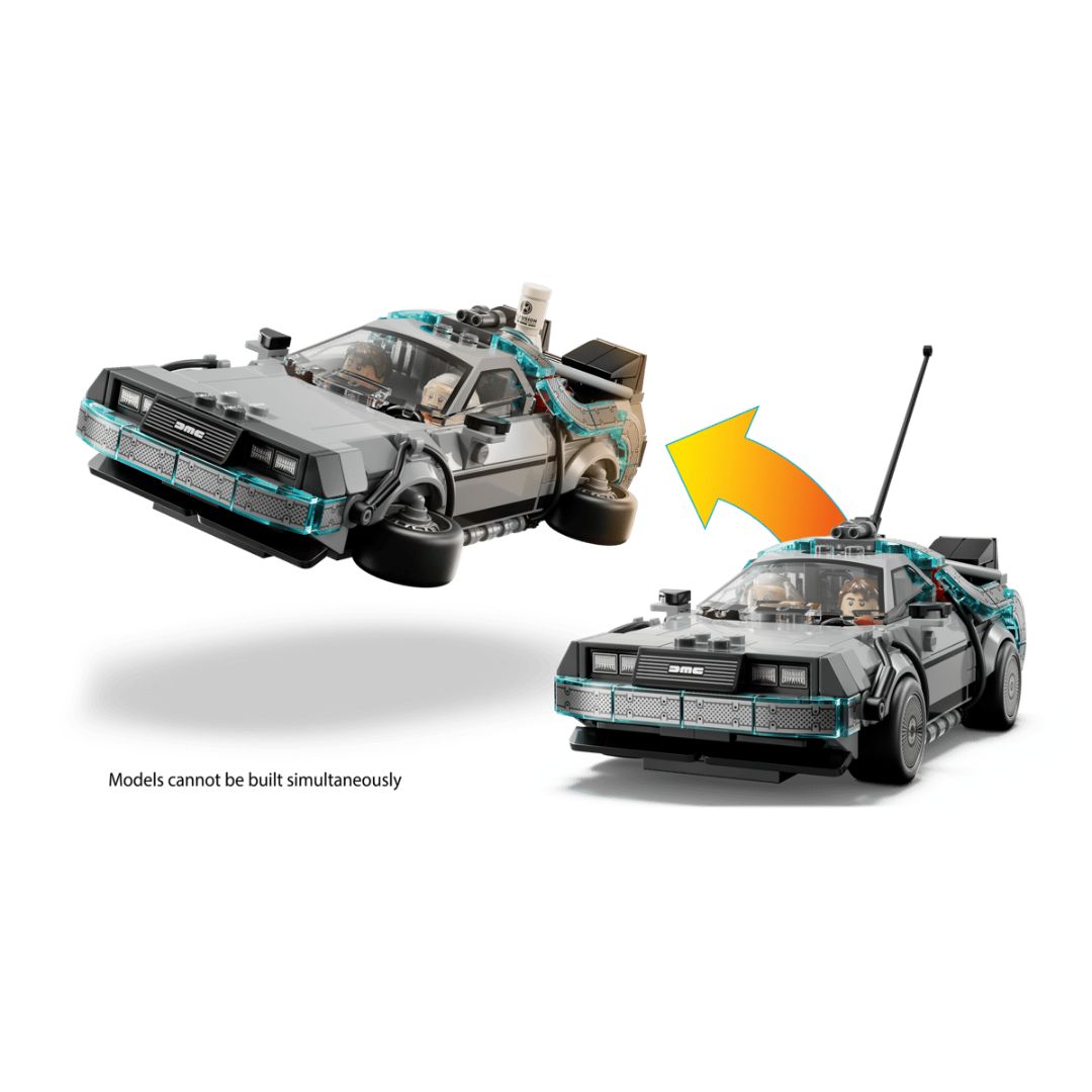 Speed Champions Time Machine From Back To The Future By Lego -Lego - India - www.superherotoystore.com