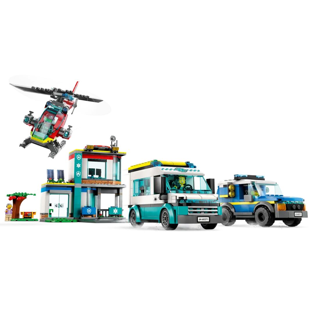 Emergency Vehicles HQ by LEGO® -Lego - India - www.superherotoystore.com