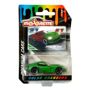 Premium Colour Changer Dodge SRT Viper 1:64 Scale Die-Cast Car by Majorette -Majorette - India - www.superherotoystore.com