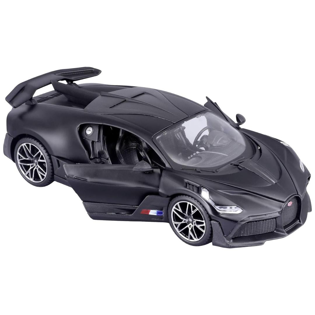 Matt Black Bugatti Divo 1:24 Scale Die-Cast Car by Maisto -Maisto - India - www.superherotoystore.com