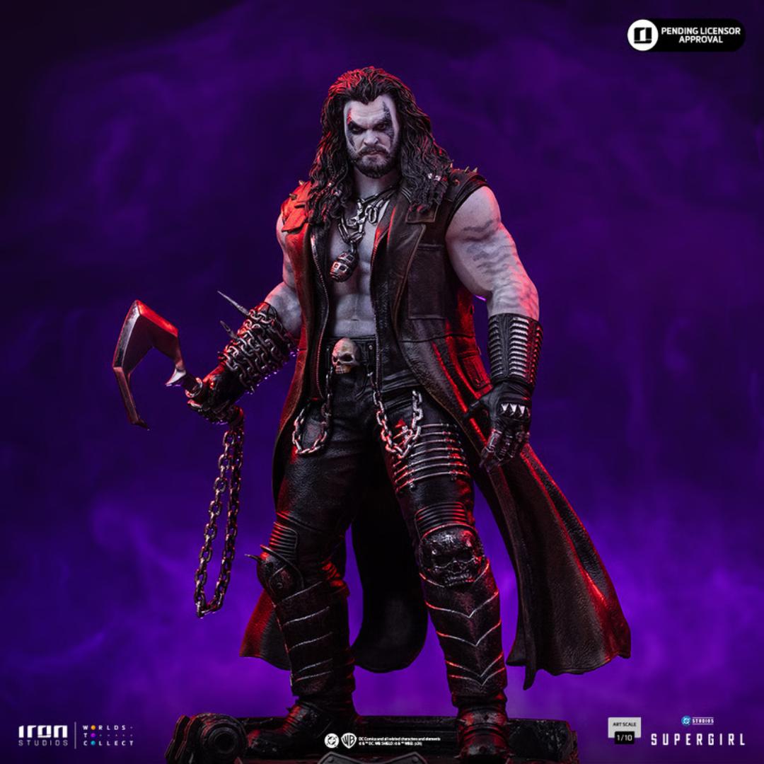 Lobo - Supergirl Movie Statue By Iron Studios