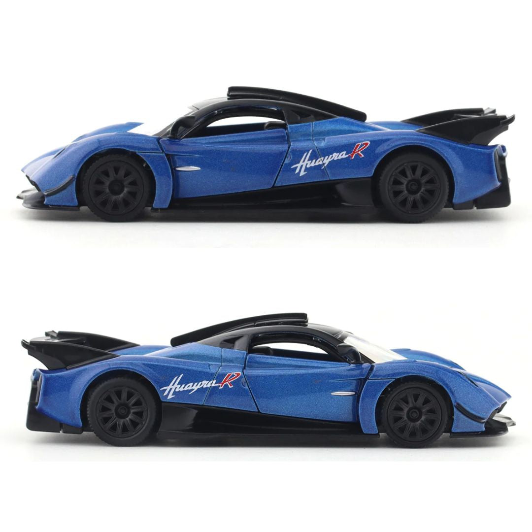Blue Pagani Huayra R 1:43 Scale Die-Cast Car By RMZ