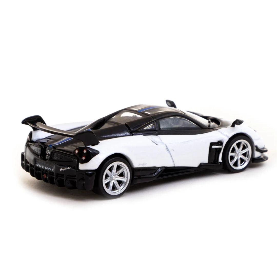 Pagani Huayra Bc Bianco Benny 1/64 Scale Die-Cast Car By Tarmac Works -Tarmac Works - India - www.superherotoystore.com