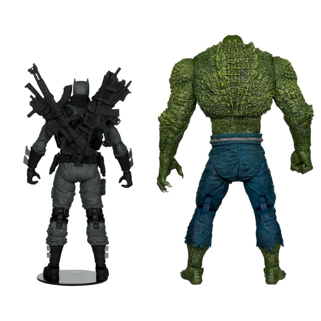 Batman Vs Killer Croc (The Grim Knight) Action Figure By Mcfarlane Toys -McFarlane Toys - India - www.superherotoystore.com