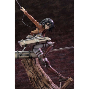 ATTACK ON TITAN ARTFX J MIKASA ACKERMAN RENEWAL PACKAGE VERSION BY KOTOBUKIYA -Kotobukiya - India - www.superherotoystore.com