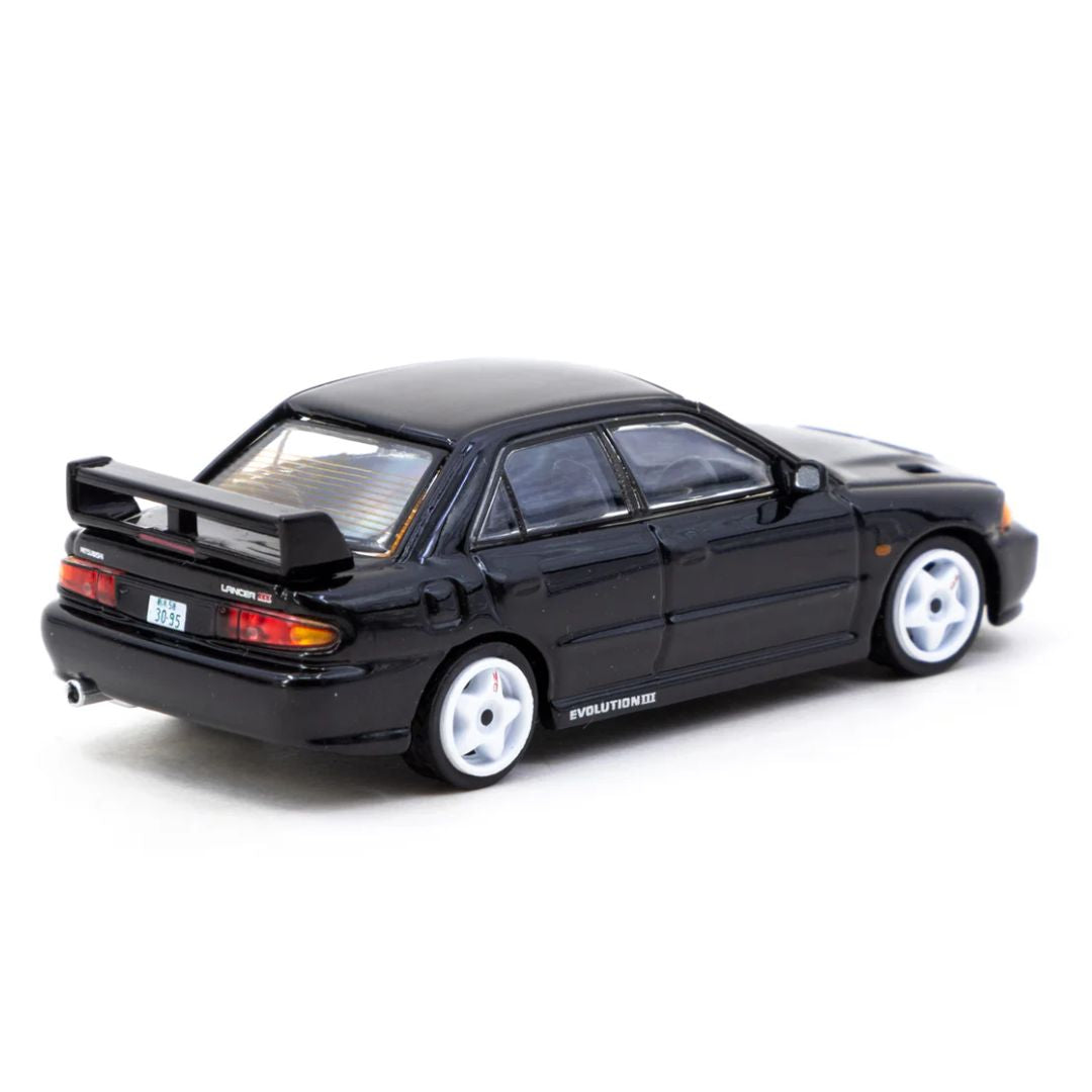 Mitsubishi Lancer Gsr Evolution Iii Black 1/64 Scale Die-Cast Car By Tarmac Works -Tarmac Works - India - www.superherotoystore.com