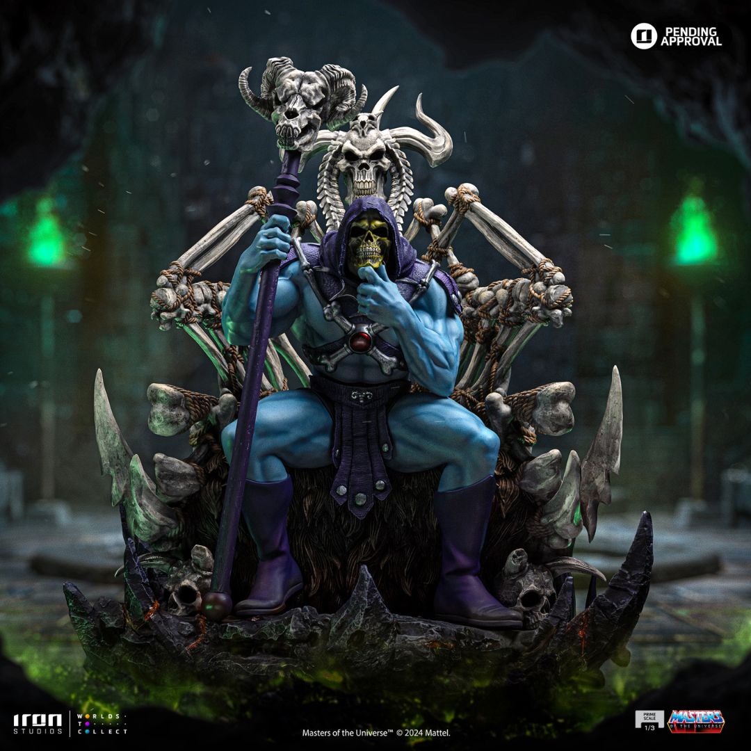 Skeletor (10Th Anniversary) - Masters Of The Universe - Prime Scale Statue By Iron Studios -Iron Studios - India - www.superherotoystore.com