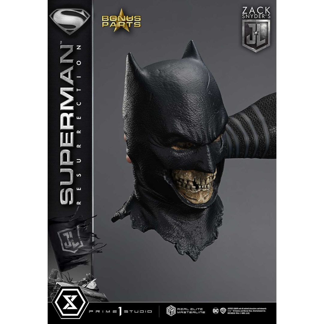 Justice League (Film) Superman "Resurrection" Zack Snyder'S Justice League Dx Bonus Version Statue By Prime1 Studios -Prime1 Studios - India - www.superherotoystore.com
