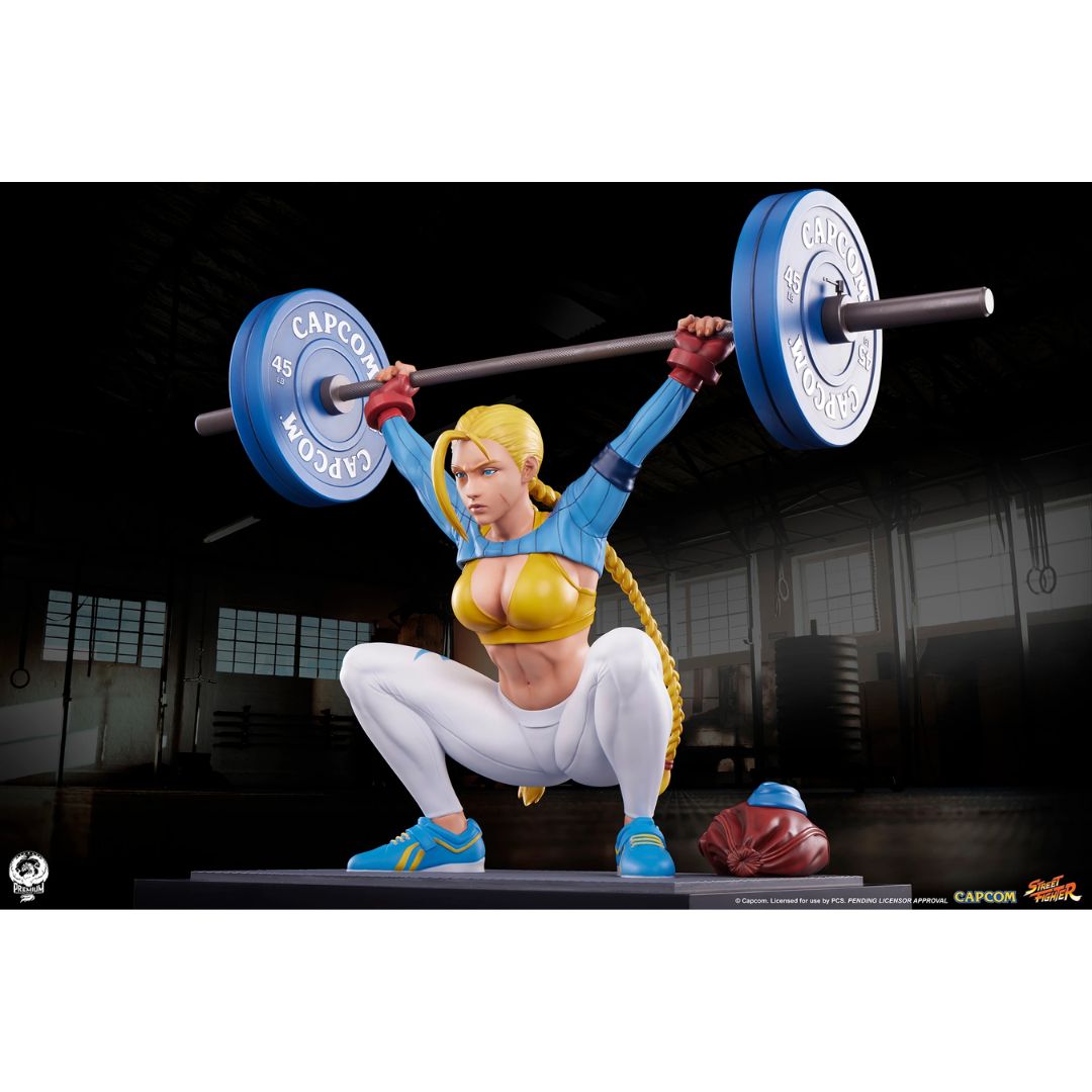 Cammy: Powerlifting (Alpha Edition) Statue by PCS Collectibles -PCS Studios - India - www.superherotoystore.com