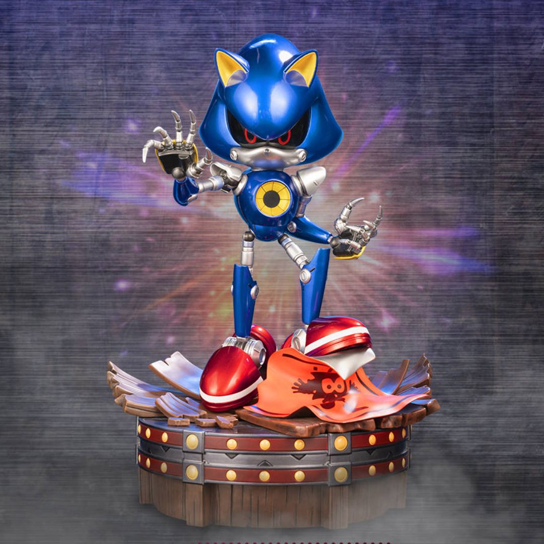 Metal Sonic Statues By First 4 Figures -First 4 Figures - India - www.superherotoystore.com
