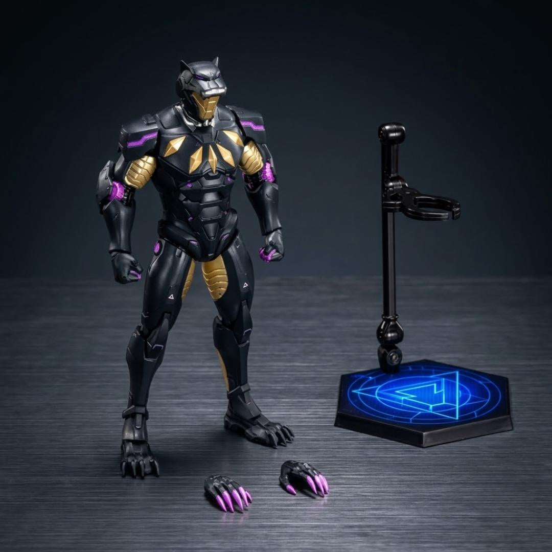 Black Panter Super Games Series Action Figure By Zd Toys