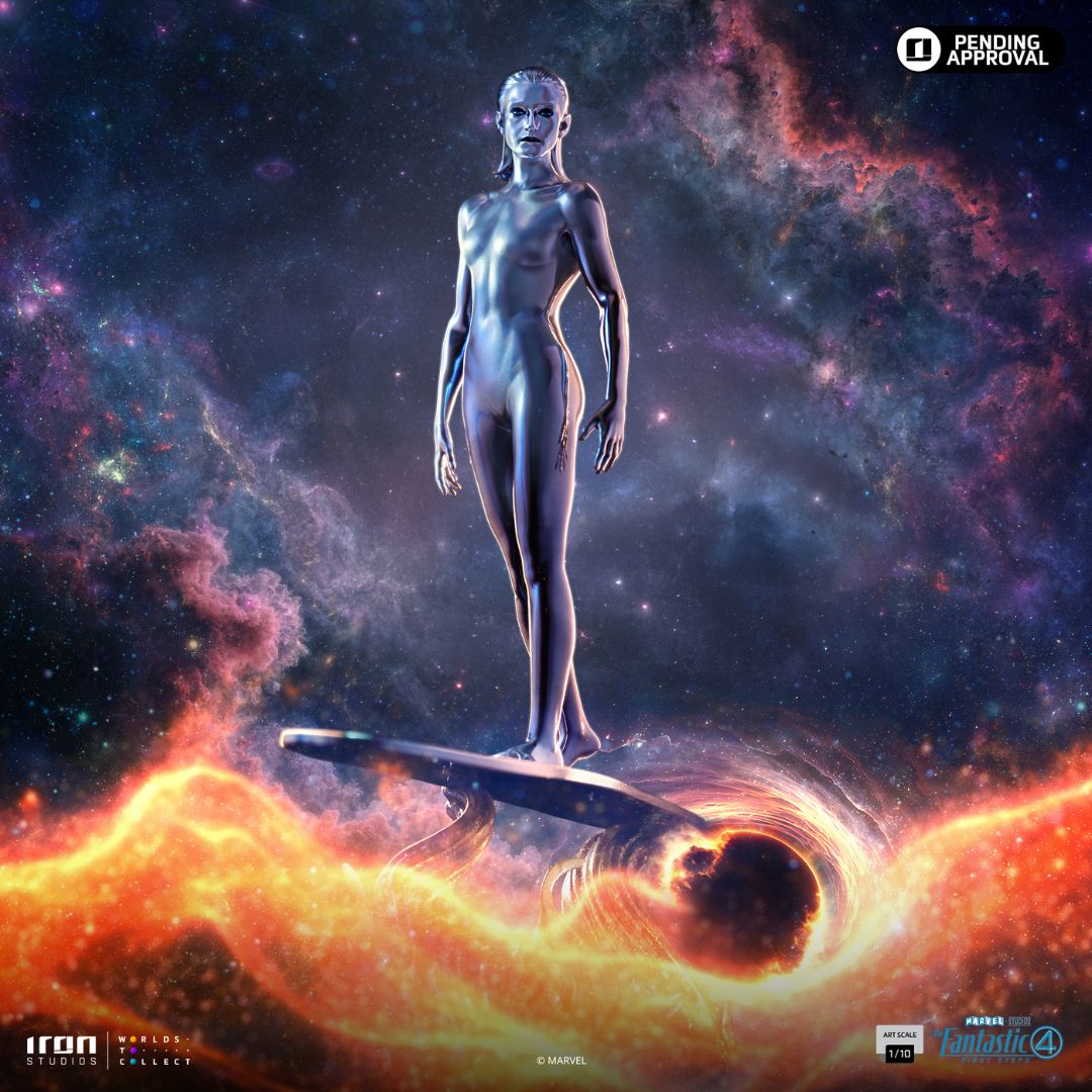 Fantastic four Silver Surfer Art Statue By Iron Studios