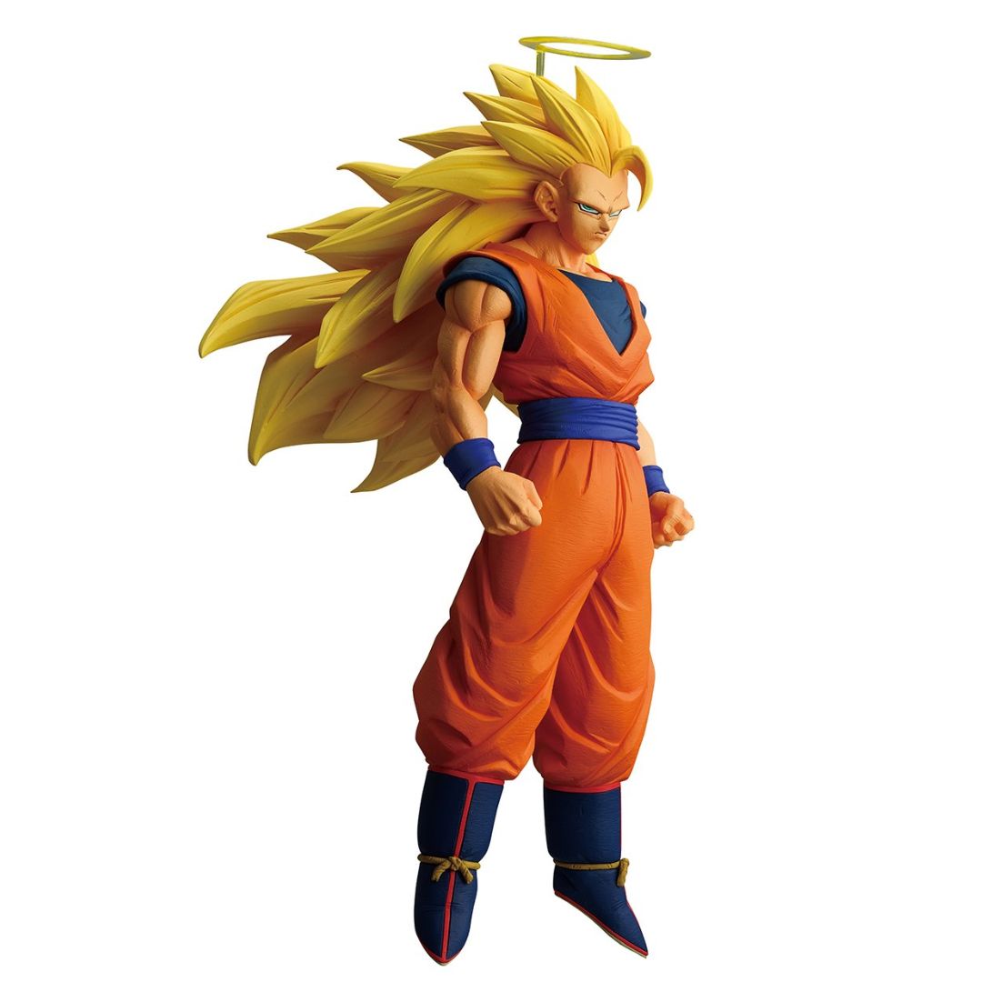 Dragon Ball Z Super Saiyan 3 Son Goku Battle Of The Super Saiyan Masterlise Ichibansho Statue By Bandai -Bandai - India - www.superherotoystore.com
