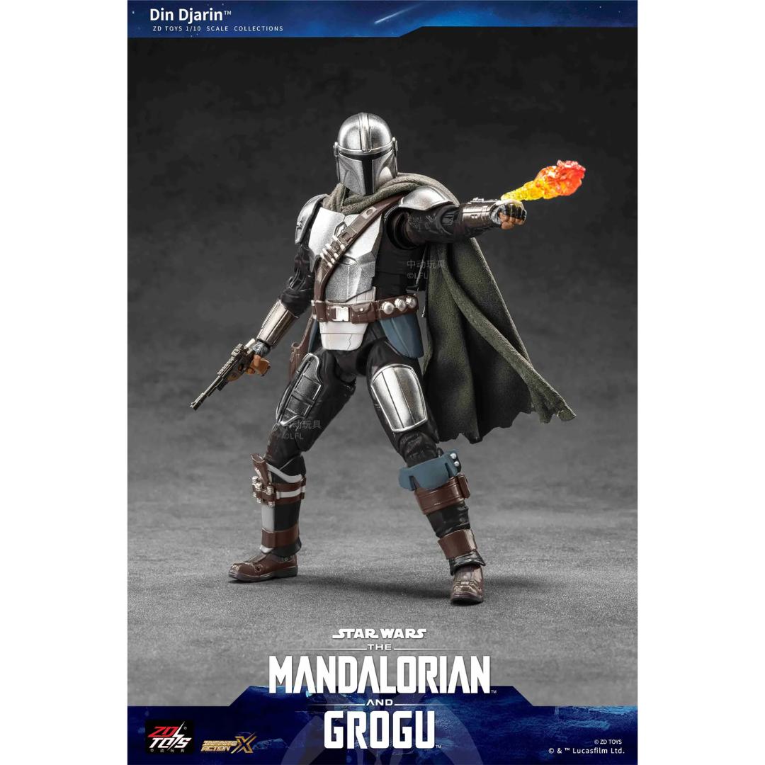 Hot Toys Star Wars: The Mandalorian 1/10 Scale Action Figure – Din Djarin Collectible Figure