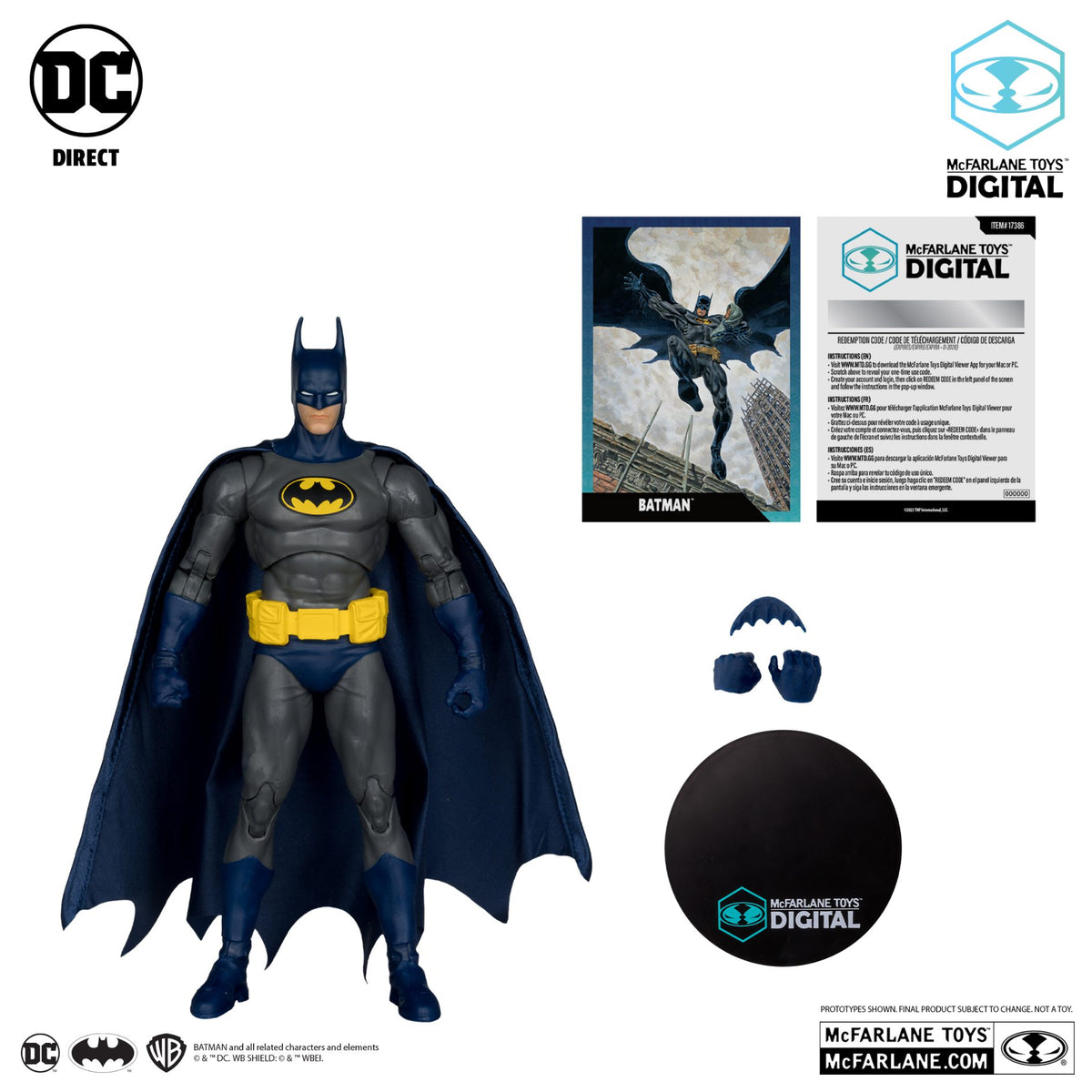 Batman (Chase)  Action Figure By Mcfarlane Toys