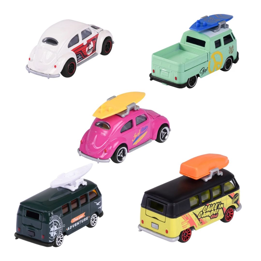 Vw The Originals 5 Pieces Pack By Majorette By Majorette -Majorette - India - www.superherotoystore.com