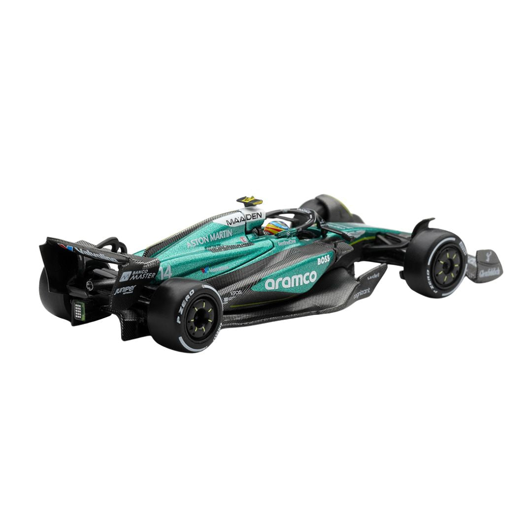 Aston Martin Amr24 #14 Fernando Alonso  2024 F1 2024 Las Vegas Gp / Blister Packaging1:64 Diecast Car By Mini Gt