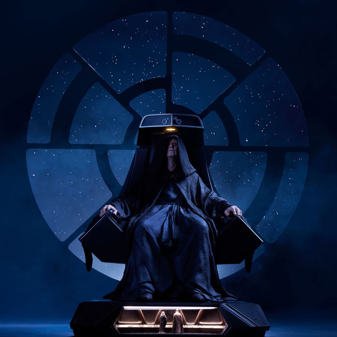 Emperor Palpatine 1:3 Scale Statue By Pcs Collectibles -Iron Studios - India - www.superherotoystore.com