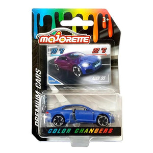 Premium Colour Changer Audi S5 1:64 Scale Die-Cast Car by Majorette -Majorette - India - www.superherotoystore.com