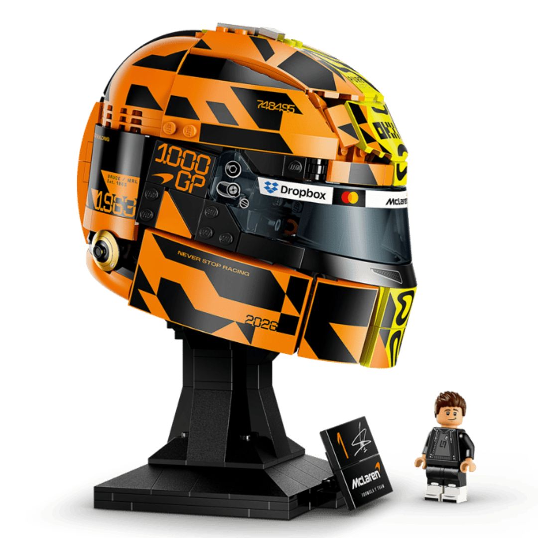 Mclaren Mastercard F1 Team Lando Norris Helmet By Lego
