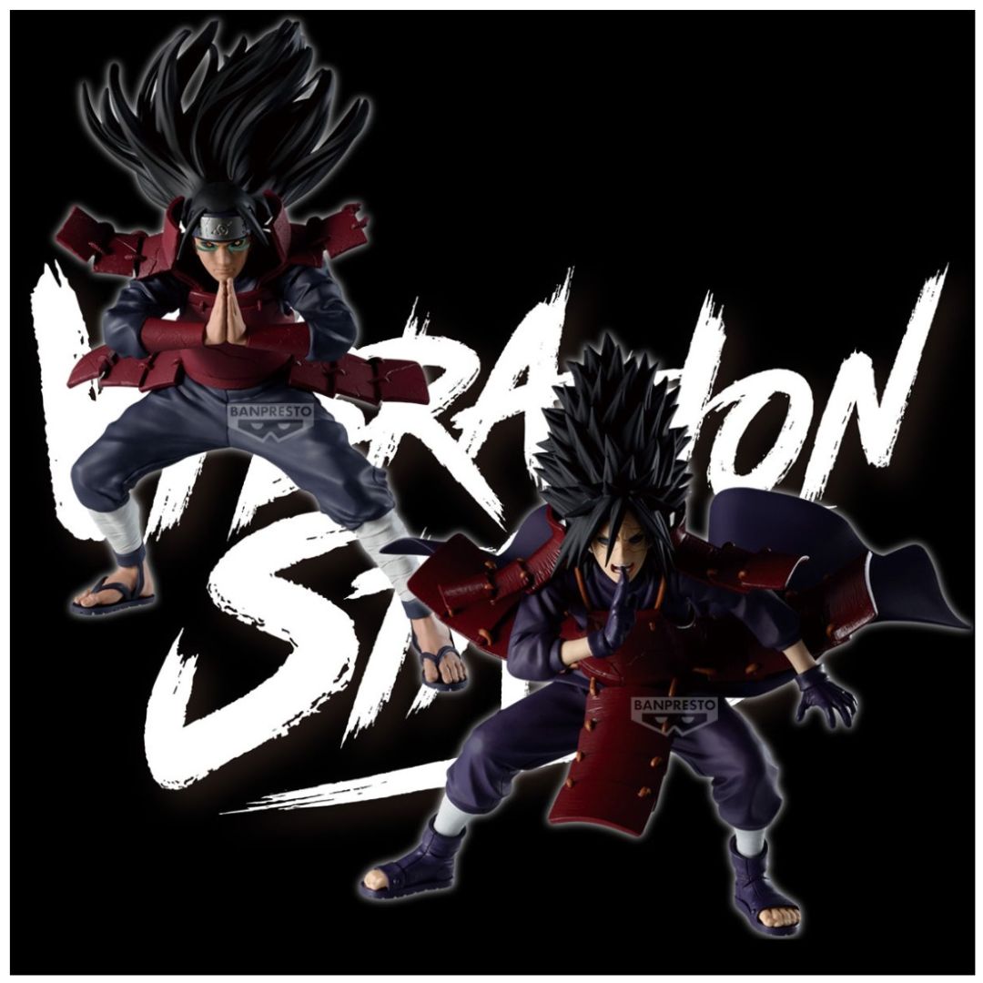 Naruto Shippuden Vibration Stars - Hashirama Senju & Madara Uchiha - A Hashirama Senju Figure by Banpresto -Banpresto - India - www.superherotoystore.com