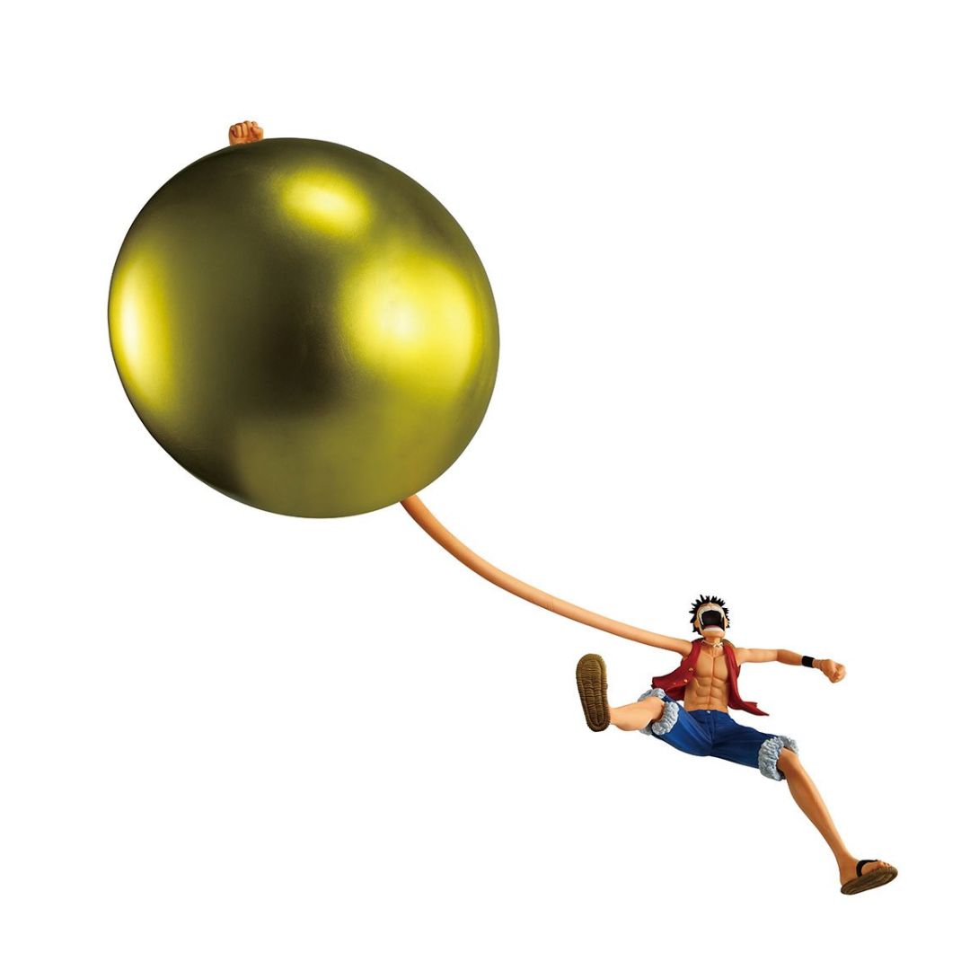 One Piece Monkey D. Luffy Playing Love Song In The Sky Masterlise Expiece Ichibansho Statue By Bandai
