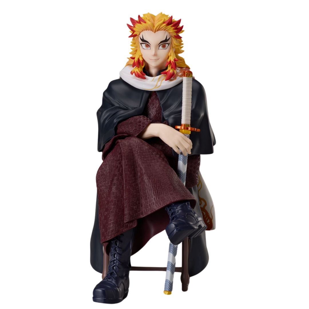 Demon Slayer Kimetsu No Yaiba Kyojuro Rengoku Statue By Anipex -Aniplex - India - www.superherotoystore.com