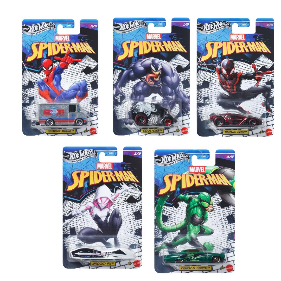 Silver Series - Vintage Club Mix Set -Hot Wheels - India - www.superherotoystore.com