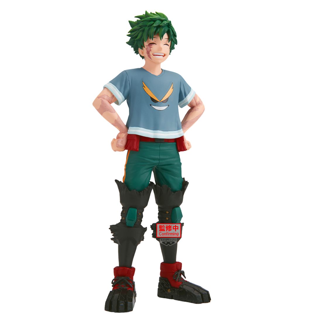 My Hero Academia 10Th Anniversary The Amazing Heroes - Izuku Midoriya Statue By Banpresto -Banpresto - India - www.superherotoystore.com