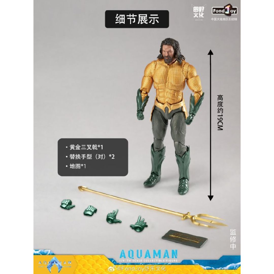 Aquaman Movie Aquaman Action Figure By Fondjoy