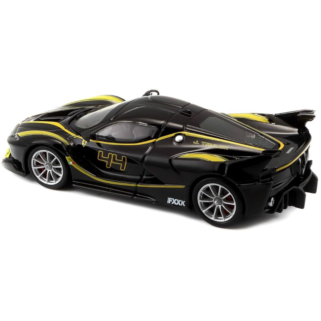 Black Ferrari FXX K 1:43 Scale Die-Cast car by Bburago -Bburago - India - www.superherotoystore.com