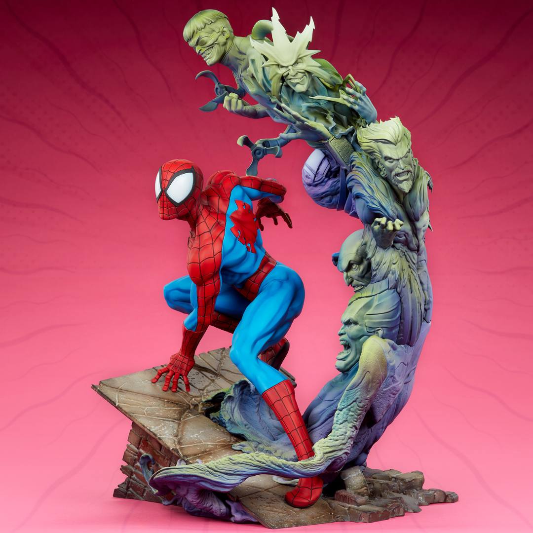 Spider-Man Premium Format™ Statue by Sideshow Collectibles -Sideshow Collectibles - India - www.superherotoystore.com