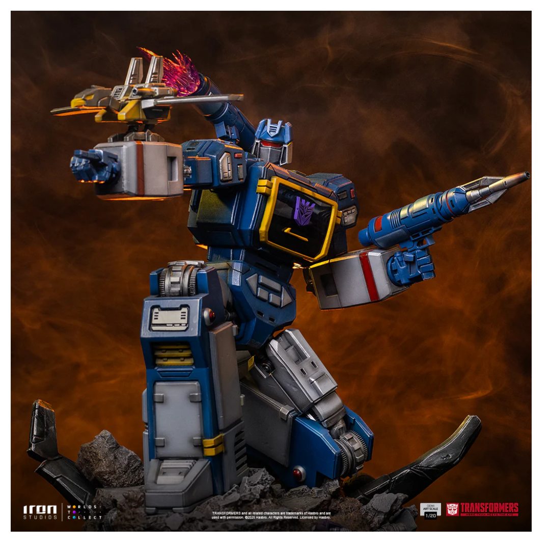 Transformers Soundwave Statue By Iron Studios -Iron Studios - India - www.superherotoystore.com