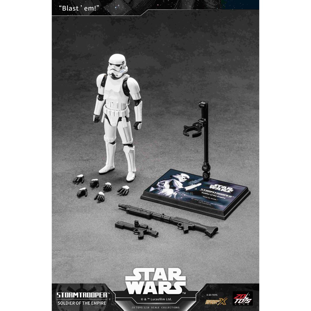 Hot Toys Star Wars Stormtrooper (Soldier of the Empire) 1/10 Scale Action Figure – Star Wars Original Trilogy Collectible