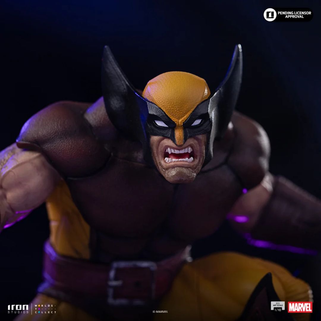 Wolverine - Infinity Gauntlet Diorama - Bds Art Statue By Iron Studios