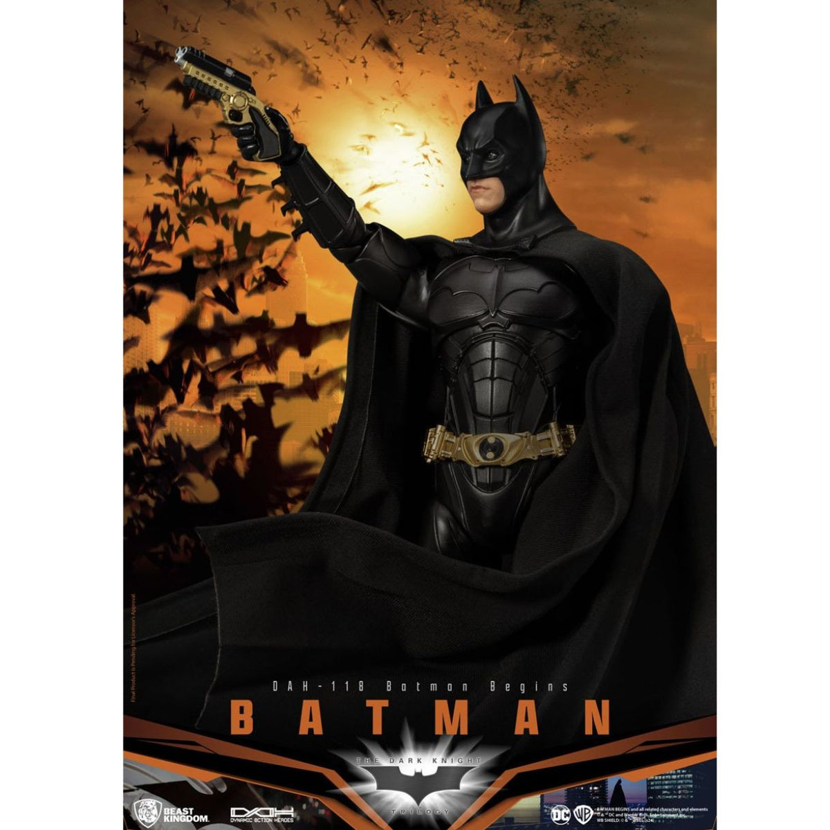 DAH-118 Batman Action Figure (Batman Begins) by Beast Kingdom -Beast Kingdom - India - www.superherotoystore.com