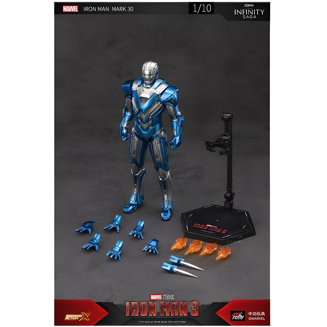 Iron Man Mk30 Action Figure By Zd Toys -ZD Toys - India - www.superherotoystore.com