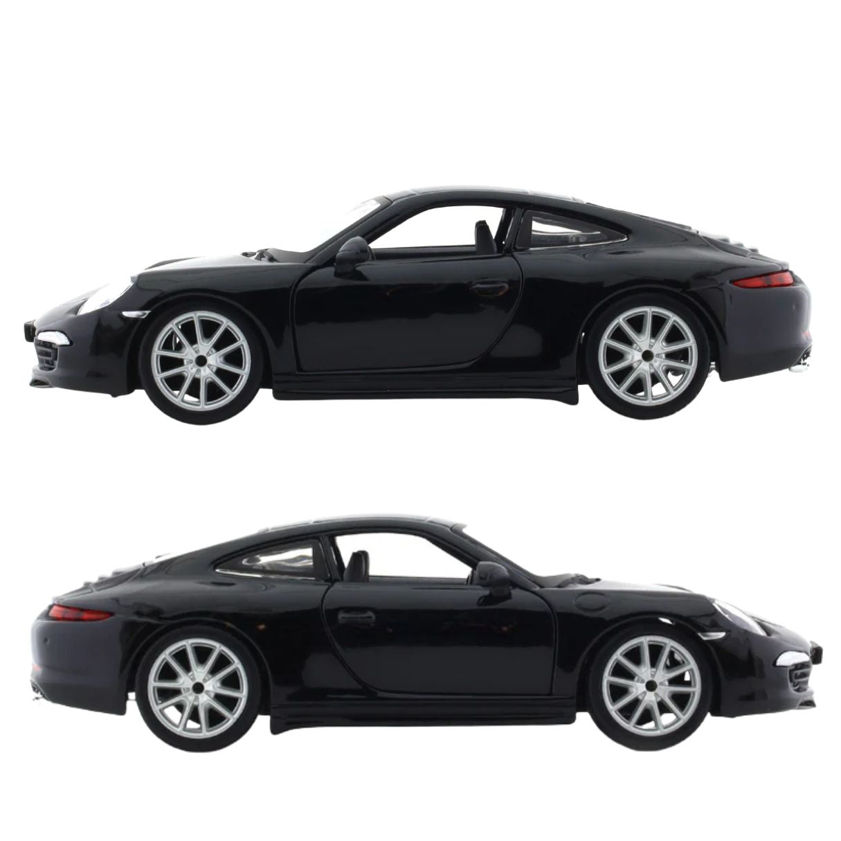 Black Porsche 911  1:24 Scale Die-Cast Car By Rastar By Rastar