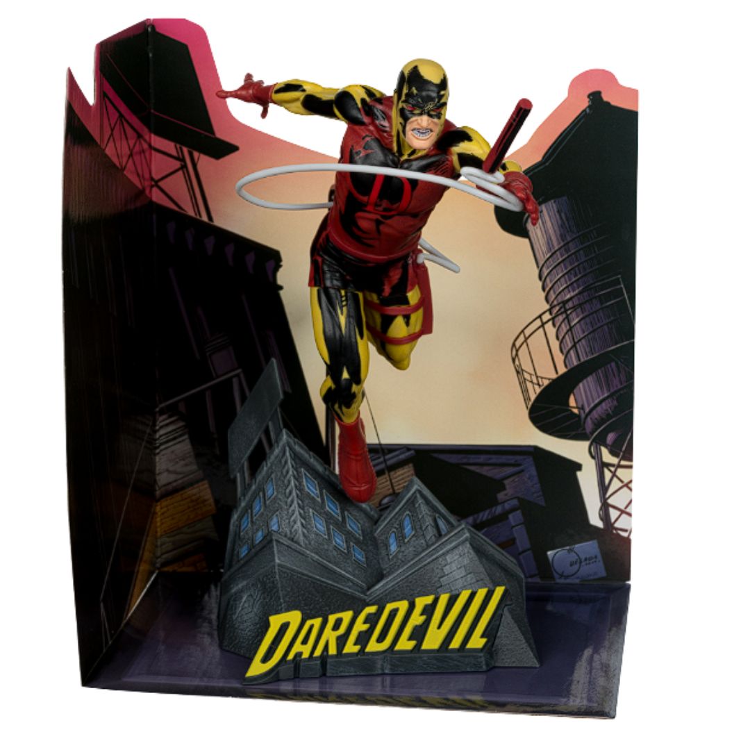 Marvel Collection - Daredevil (Daredevil #600) By Mcfarlane Toys (Platinium Edition) -McFarlane Toys - India - www.superherotoystore.com