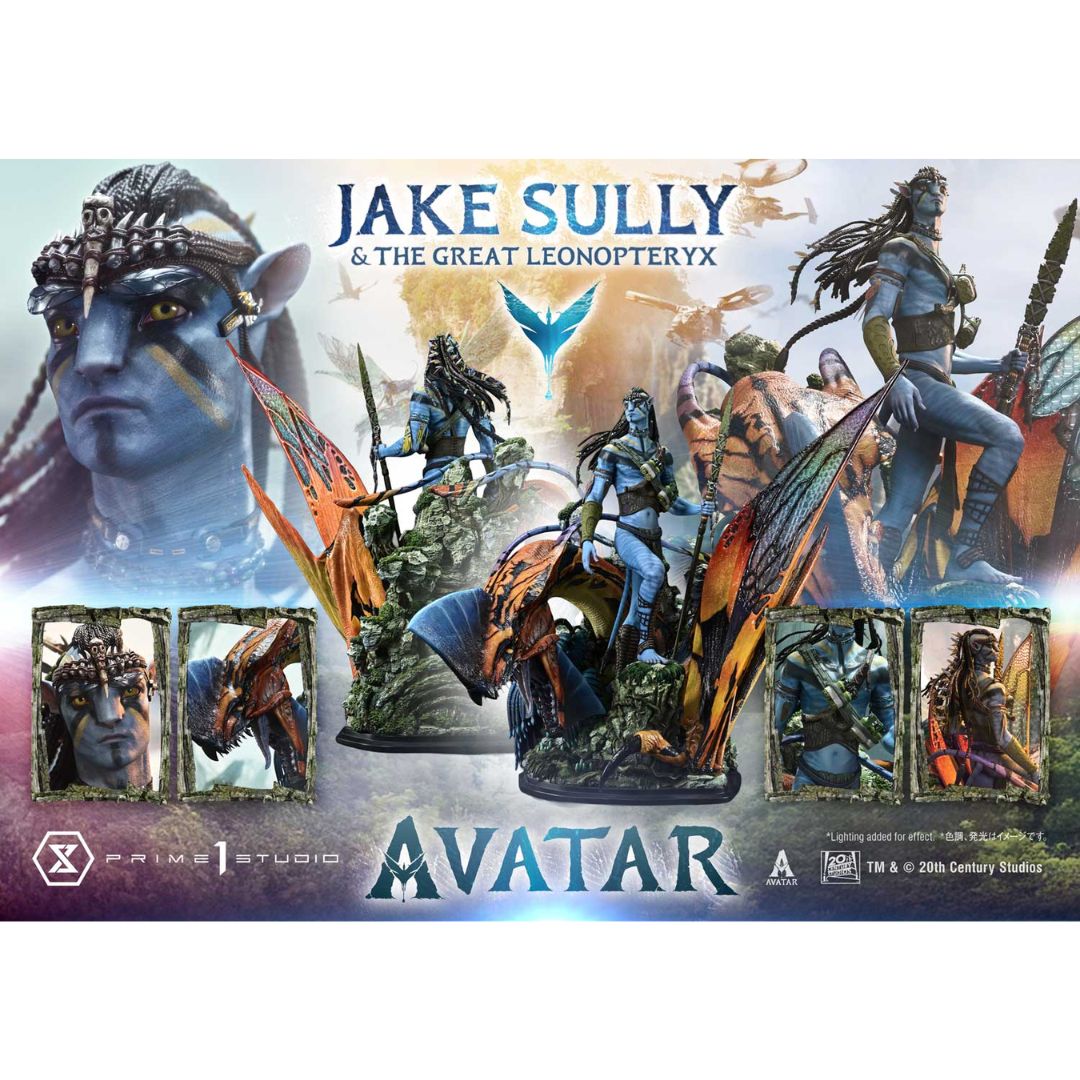 Avatar (Film) Jake Sully & The Great Leonopteryx Statue By Prime1 Studios -Prime 1 Studio - India - www.superherotoystore.com