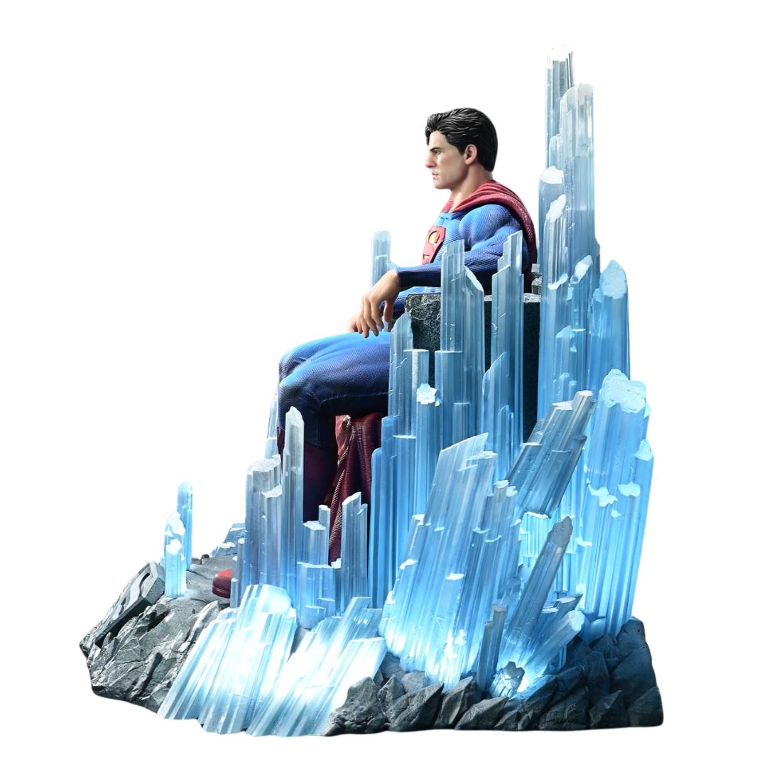 Superman Fortress Of Solitude On Throne Statue By Prime1 Studios -Prime1 Studios - India - www.superherotoystore.com