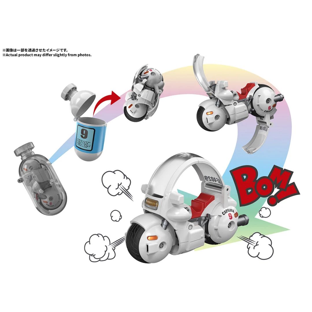 Dragon Ball Z Changearts Hoi Poi Capsule No.9 Buluma'S Motorcycle By Tamashii Nations