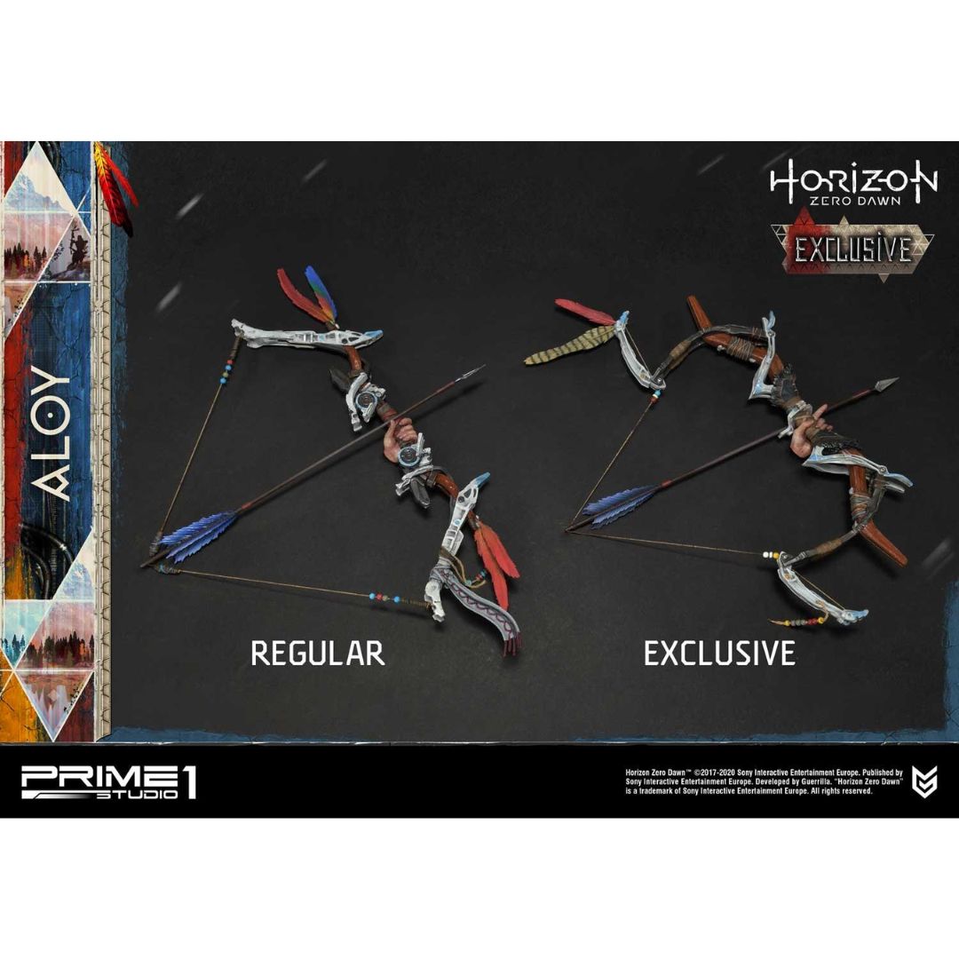 Horizon Zero Dawn Aloy Shield-Weaver Armor Set Ex Version Statue By Prime1 Studios -Prime 1 Studio - India - www.superherotoystore.com