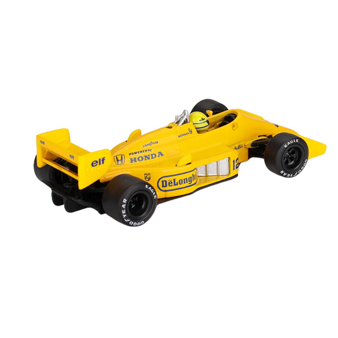 Lotus 99T Monaco Gp 1987 Winner #12 Ayrton Senna (Diecast Car) 1/64 Scale Die-Cast Car By Mini Gt