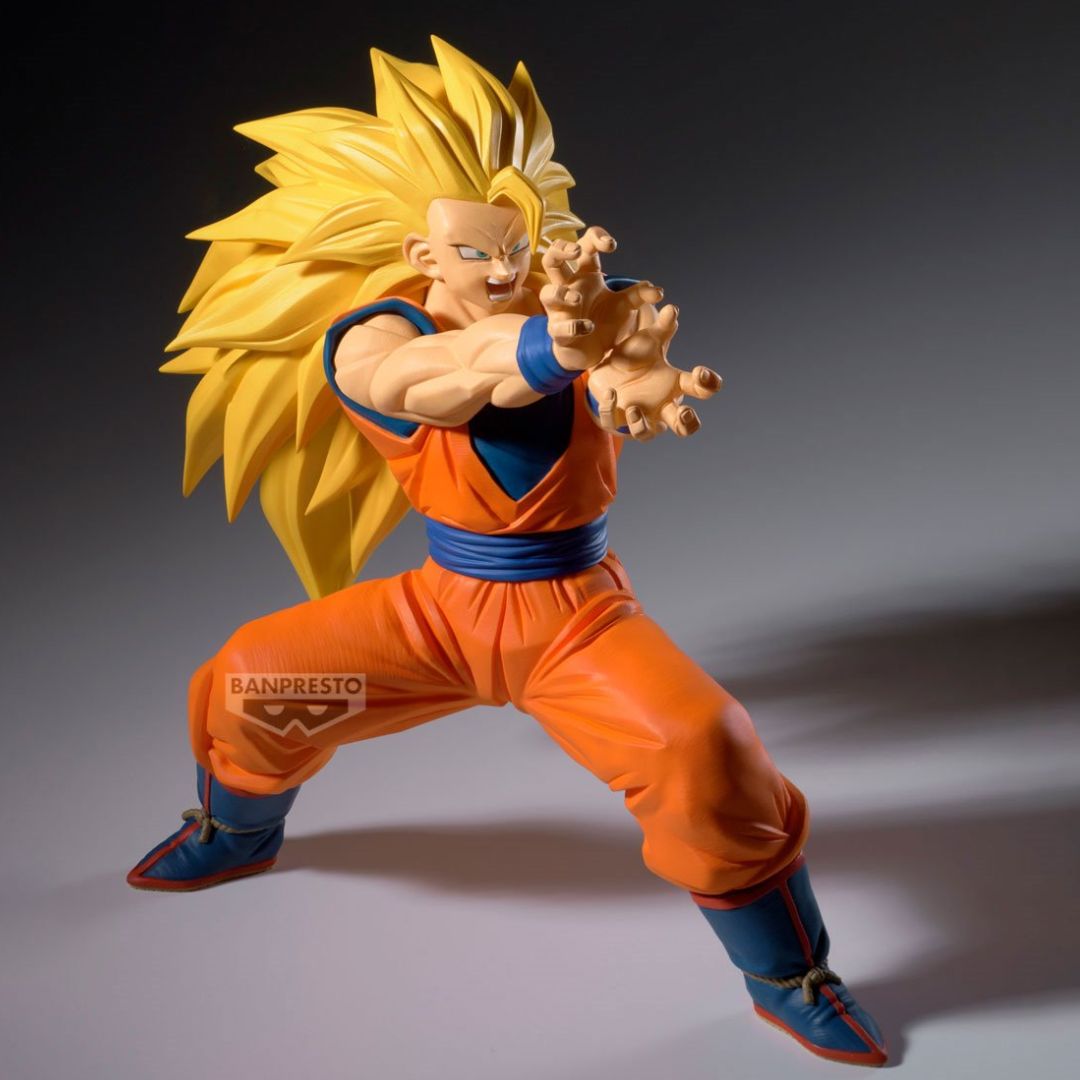 Dragon Ball Z Super Saiyan 3 Goku (Vs. Kid Buu) Match Makers Statue By Banpresto -Banpresto - India - www.superherotoystore.com