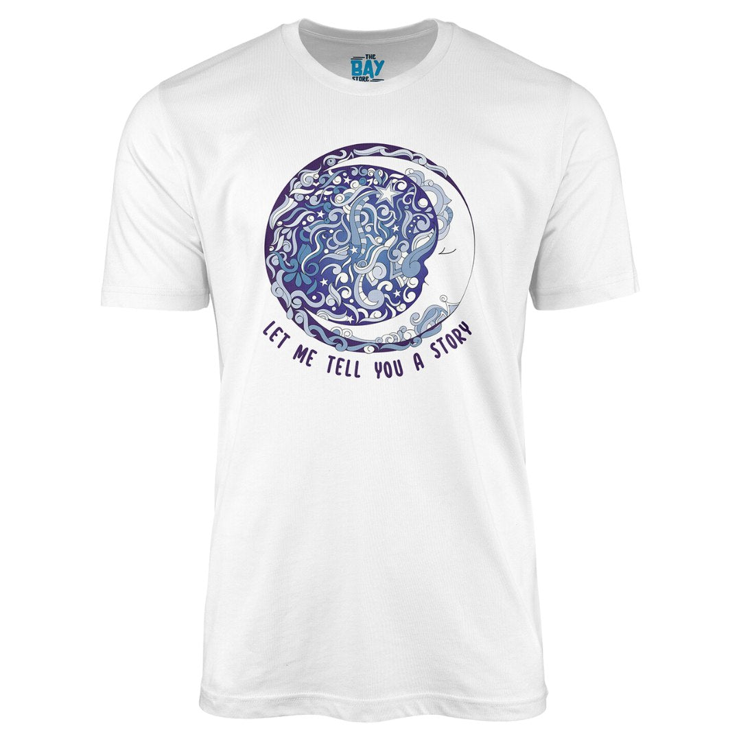 Let me tell you a story Men's Mandala T-Shirt -The Bay Store X The Doodleist - India - www.superherotoystore.com