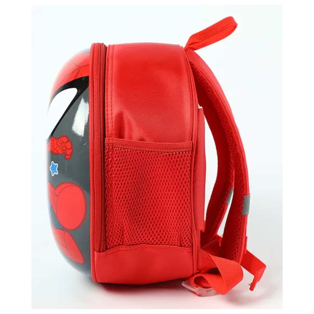 MARVEL SPIDER-MAN ROUND SHAPE HARDSHELL BAG - BLACK/RED by Mesuca -Mesuca - India - www.superherotoystore.com