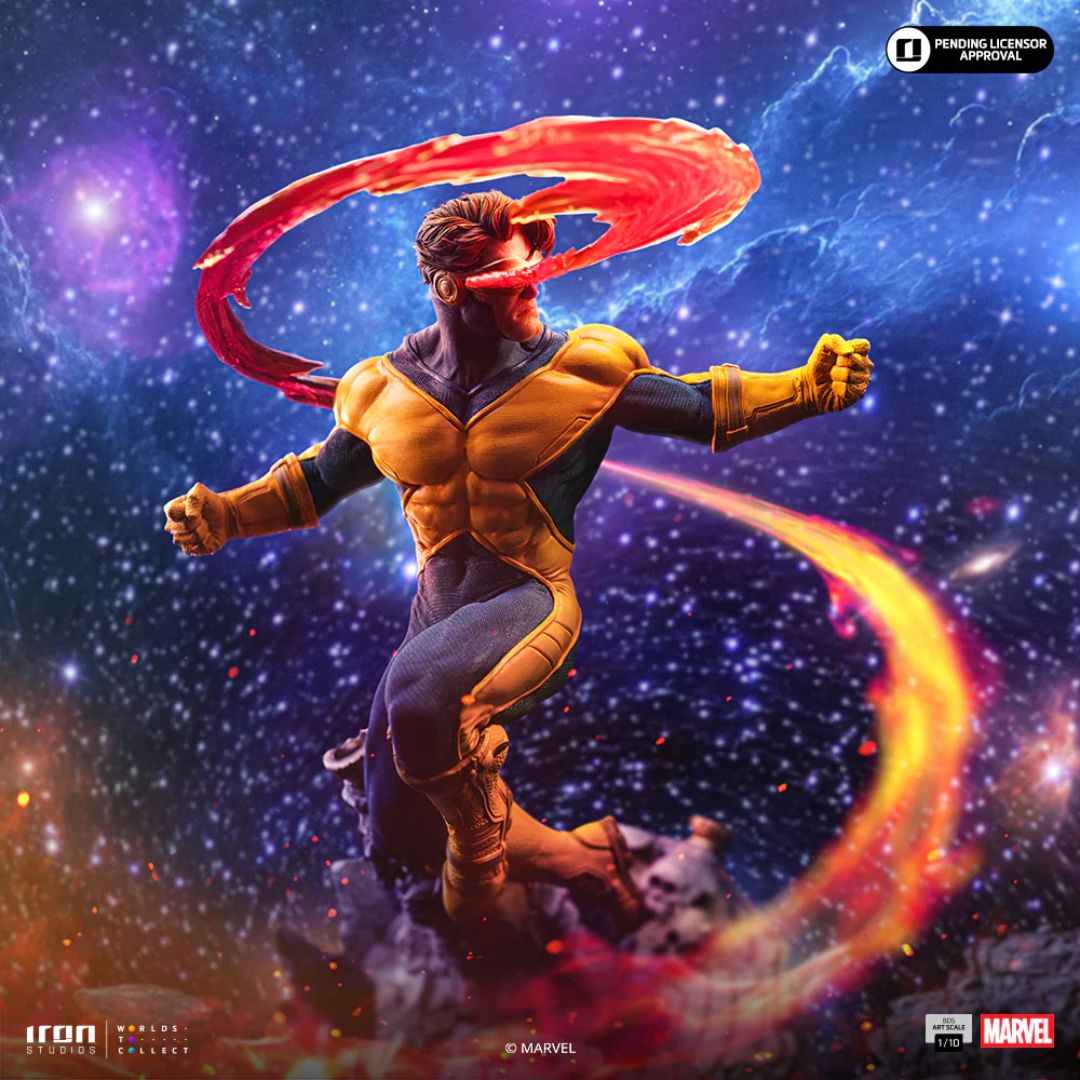 X-Men Cyclops Infinity Gauntlet Diorama  Bds Statue By Iron Studios