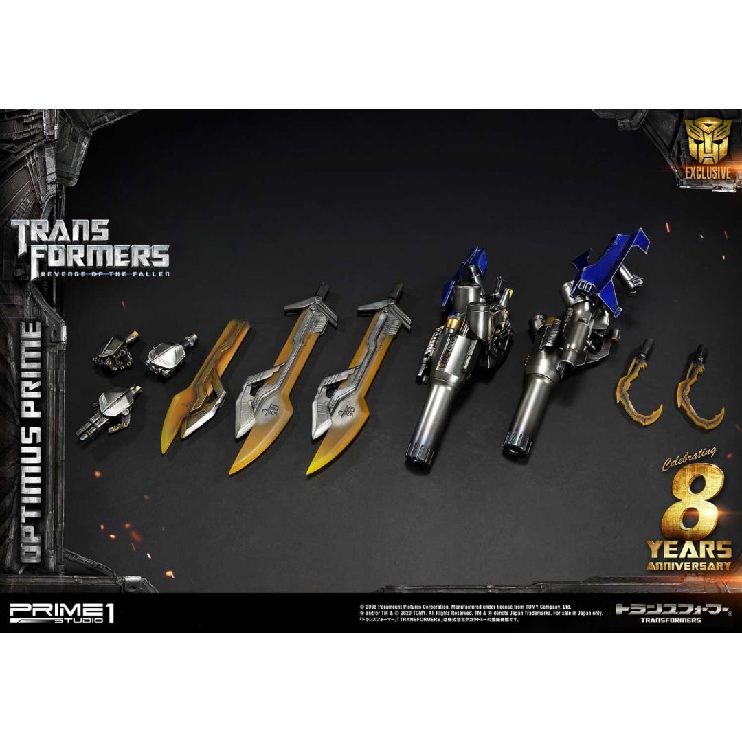 Transformers: Revenge Of The Fallen (Film) Optimus Prime Ex Bonus Version Statue By Prime1 Studios -Prime 1 Studio - India - www.superherotoystore.com